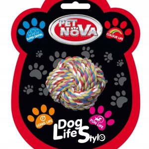 Pet Nova Superdental piłka sznurowa czyści zęby 6c - 1 zdjęcie
