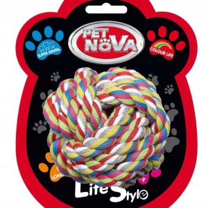 Pet Nova Superdental piłka sznurowa czyści zęby 9c - 1 zdjęcie