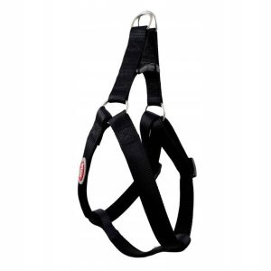 Pet Nova Szelki Nylon Neopren 2,5CM Rozm XL Czarne - 1 zdjęcie