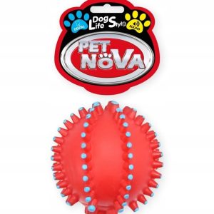 Pet Nova zabawka dla psa Piłka z wypustkami 10,5cm - 1 zdjęcie