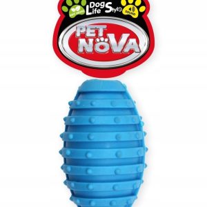 Pet Nova Zabawka Piłka Rugby z Dzwonkiem 10cm - 1 zdjęcie