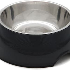 Petinn Miska Melamina Bowl DB01 M 17,5 x 6,5 cm czarna - 1 zdjęcie