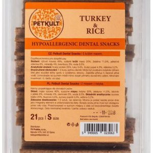 PETKULT DENTAL hypoaler. TURKEY/rice - 1 zdjęcie
