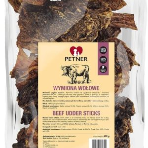 Petner Petner Wymiona wołowe - naturalny gryzak 400g - 1 zdjęcie