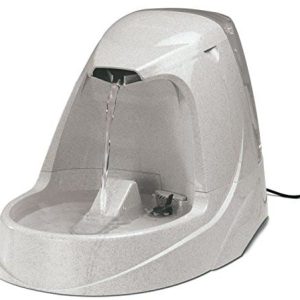 PetSafe petsafe automatycznym fontanna Platinum, drink Well dozownik wody, wolne od BPA, bezpieczne zamknięcie pokrywy, organiczny filtr do picia, 5 litrów, energooszczędna, cicha, antypoślizgowa, psy, koty - 1 zdjęcie
