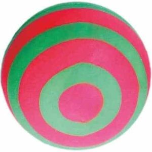 Piłka ślimak Happet 57mm zielono-różowa - 1 zdjęcie