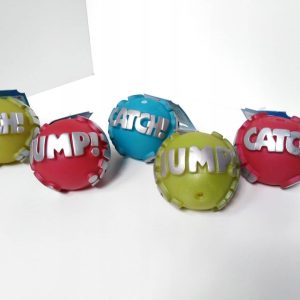 Piłka piszcząca Catch&jump 7,5 cm Zabawka Pies - 1 zdjęcie