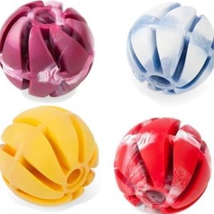 Piłka spiralna Wanilia Zabawka czyści zęby Psa 6cm - 1 zdjęcie