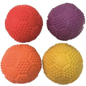 Piłka z półtwardej gumy 7,2cm zabawka dla psa - 1 zdjęcie