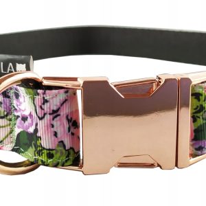 Piękna Mocna kwiecista obroża drapula 40-60cm M/L - 1 zdjęcie