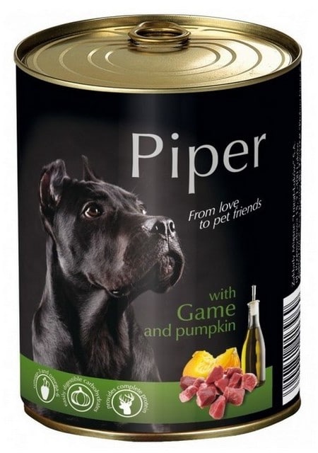 Piper Pies Dziczyzna i dynia puszka 800g - 1 zdjęcie