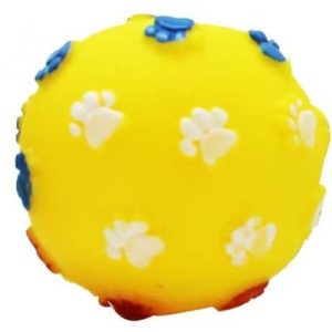 Piszcząca Piłka gumowa zabawka dla psa 7 cm - 1 zdjęcie