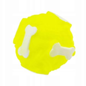 Piszcząca Piłka zabawka dla psa 8 cm - 1 zdjęcie