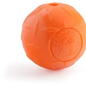 Planet Dog Orbee-Tuff Orbee-Ball z ryflowaniem, pomarańczowy - 1 zdjęcie