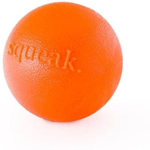 Planet Dog orbee-Tuff Squeak ball zabawka dla psów  o quietscher ok. 7,5 cm  pomarańczowy Planet Dog (PLMM9) - 1 zdjęcie