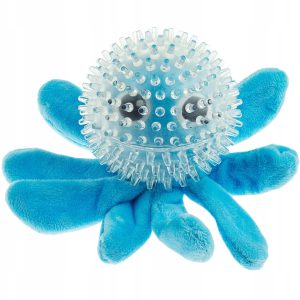 Pluszowa zabawka dla psa Octopus jeżyk piłka 20cm - 1 zdjęcie