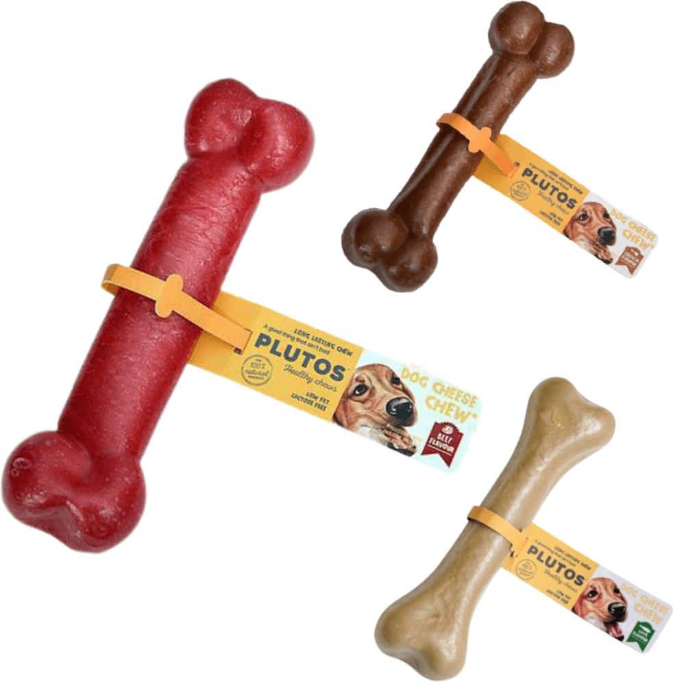 Plutos Cheese Chew Przysmak dla Psa : Rozmiar - L, Smak - Wołowina - 1 zdjęcie
