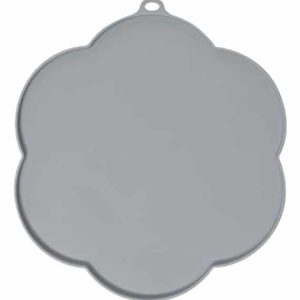 Podkładka Pod Miski Silikonowa Szara 30CM - 1 zdjęcie