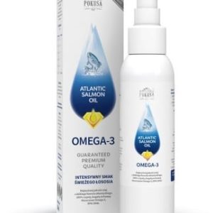 Pokusa Atlantic Salomon Oil Olej z Łososia Dla Psa i Kota 100ml - 1 zdjęcie