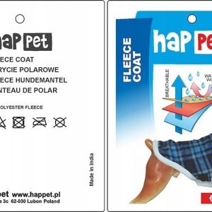 Polar dla psa Happet 304A niebieski S-40 cm - 1 zdjęcie