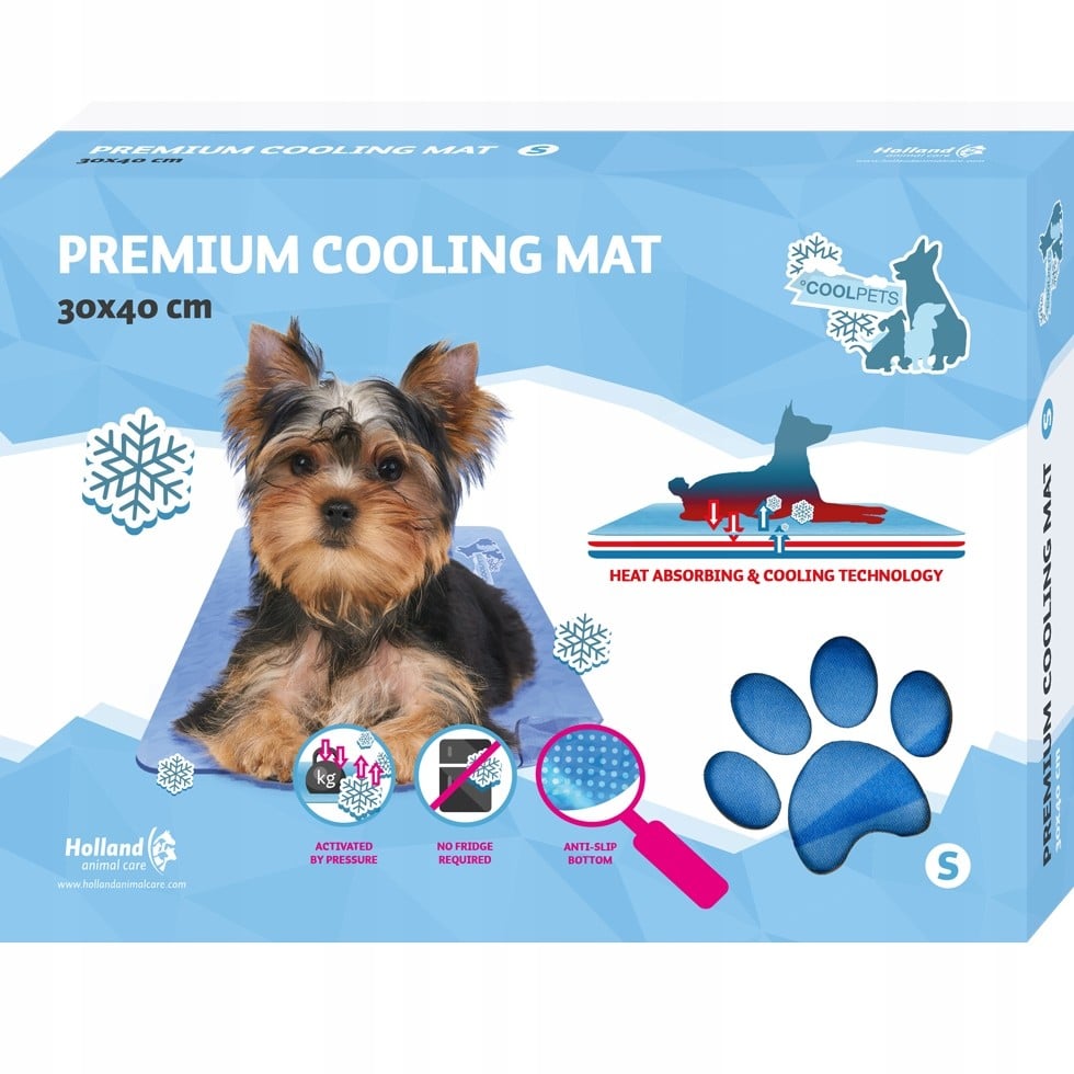 Premium Cool Mat Mata chłodząca dla psa 30x40 upał - 1 zdjęcie