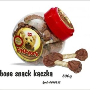 Prozoo Sp. z o.o. Fineyork Bone Snacki kaczka 500g - 1 zdjęcie