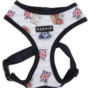 Puppia Paoa-Ac1220 Hundegeschirr Britannia, L, Blau - 1 zdjęcie