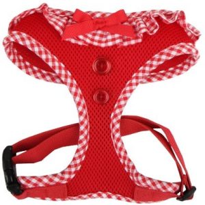 Puppia puppia Pala-ac860 uprząż dla psa, Vivien, rozmiar L, czerwony - 1 zdjęcie