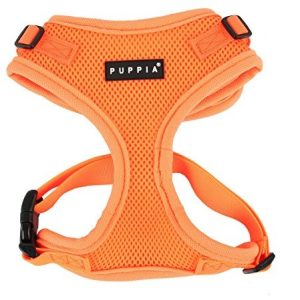 Puppia puppia paqa-ac1430 uprząż dla psa, Neon Soft Harness II, Large, pomarańczowy - 1 zdjęcie