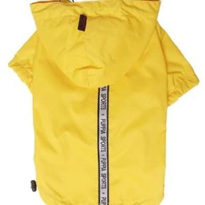 Puppia puppia peaf rm03 Base Jumper płaszcz przeciwdeszczowy, żółtym, duży 3 L - 1 zdjęcie