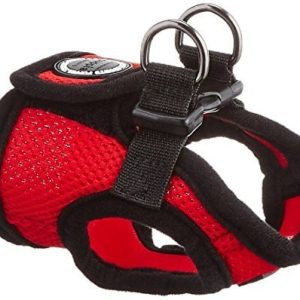Puppia puppia Soft Vest Dog harness, x-small, czerwony PAHA-AH305-RD-XS - 1 zdjęcie