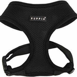 Puppia Soft uprząż dla psa, czarna, s, czarny PDCF-AC30 / BLACK / S - 1 zdjęcie