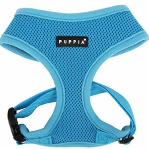 Puppia Soft uprząż dla psa, niebieska, l, niebieski PDCF-AC30-SB-L - 1 zdjęcie