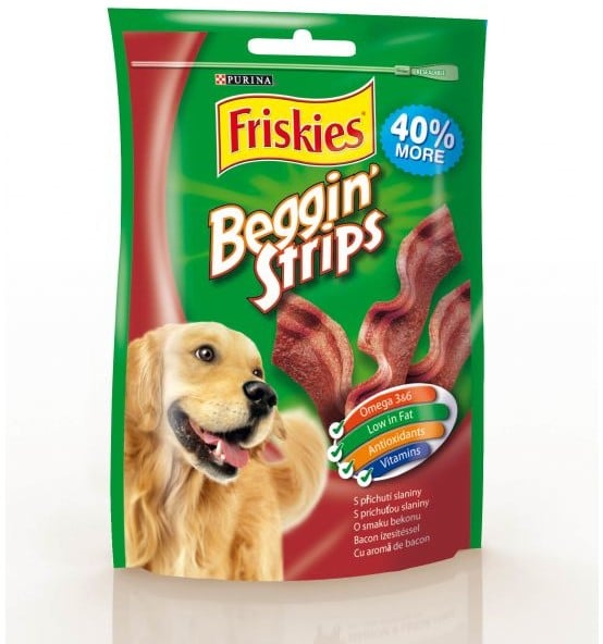 Purina Friskies Beggin Strips przekąski dla psa 120g - 1 zdjęcie