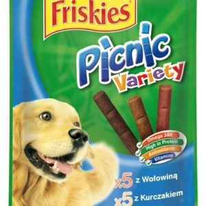 Purina Friskies Picnic Variety przekąski dla psa o smaku wołowiny, kurczaka i jagnięciny 126g - 1 zdjęcie