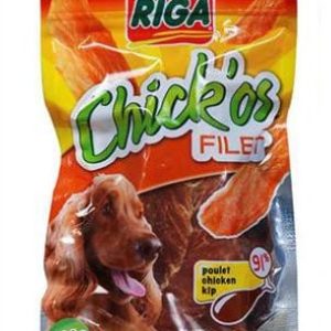 RIGA RIGA Chickos filet 100 g suszony filet z kurczaka DARMOWA DOSTAWA OD 95 ZŁ! - 1 zdjęcie