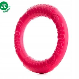 Ring Magic wytrzymały z pianki Eva, 17 cm czerwony - 1 zdjęcie