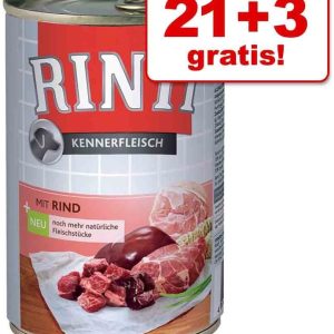 Rinti 21 + 3 gratis! Megapakiet Pur 24 x 400 g Mieszany pakiet II 2 smaki - 1 zdjęcie