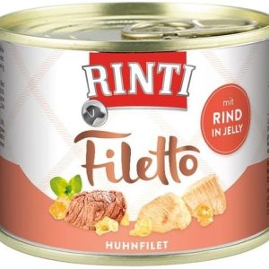 Rinti Filetto kurczak i wołowina w galaretce 24x210g - 1 zdjęcie