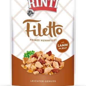 Rinti Filetto Kurczak z jagnięciną w galaretce saszetka 100g - 1 zdjęcie