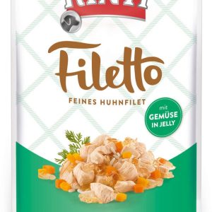 Rinti Filetto Kurczak z warzywami w galarecie saszetka 100g - 1 zdjęcie