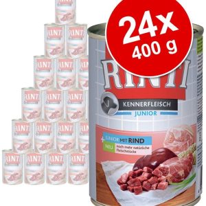 Rinti Megapakiet Pur Junior 24 x 400 g Kurczak| Dostawa GRATIS od 89 zł + BONUS do pierwszego zamówienia - 1 zdjęcie