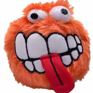 Rogz cgr05-D grinz Plush/miotu zabawki, L, pomarańczowy - 1 zdjęcie