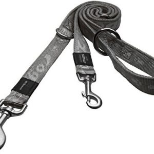 Rogz hlm23-L Alpinist smycz/Matterhorn, M, srebrny - 1 zdjęcie