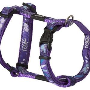 Rogz Odcisk H-Harness JellyBean Fancy sukienka, łapą motyw, mały, turkusowy SJ01-CG - 1 zdjęcie