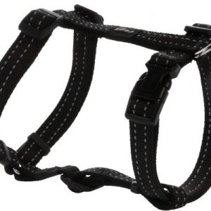 Rogz rogz uprząż dla psa "Snake" M, m, czarny - 1 zdjęcie