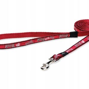 Rogz Smycz Red Bone 1,80 m - 1 zdjęcie