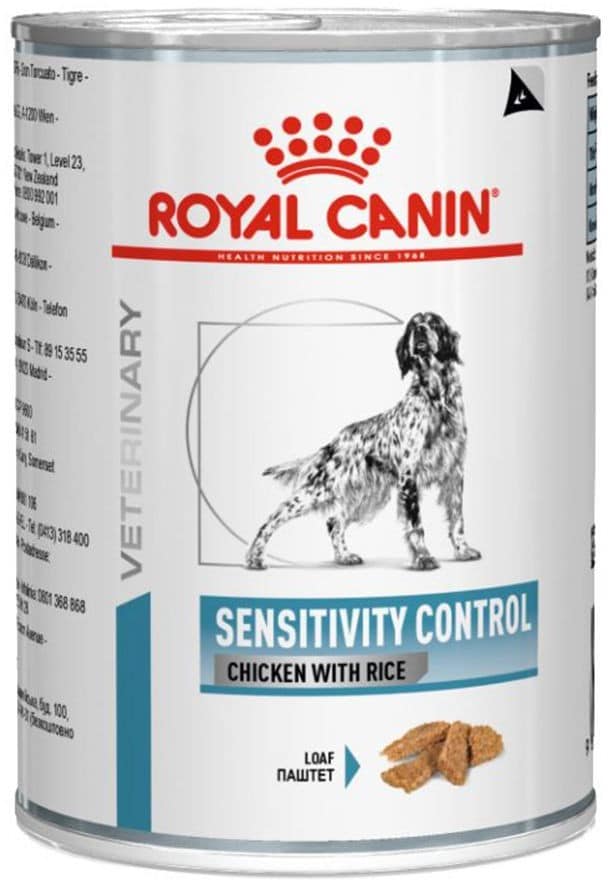 Royal Canin Veterinary Diet Canine Sensitivity Control kurczak i ryż puszka 420g - 1 zdjęcie