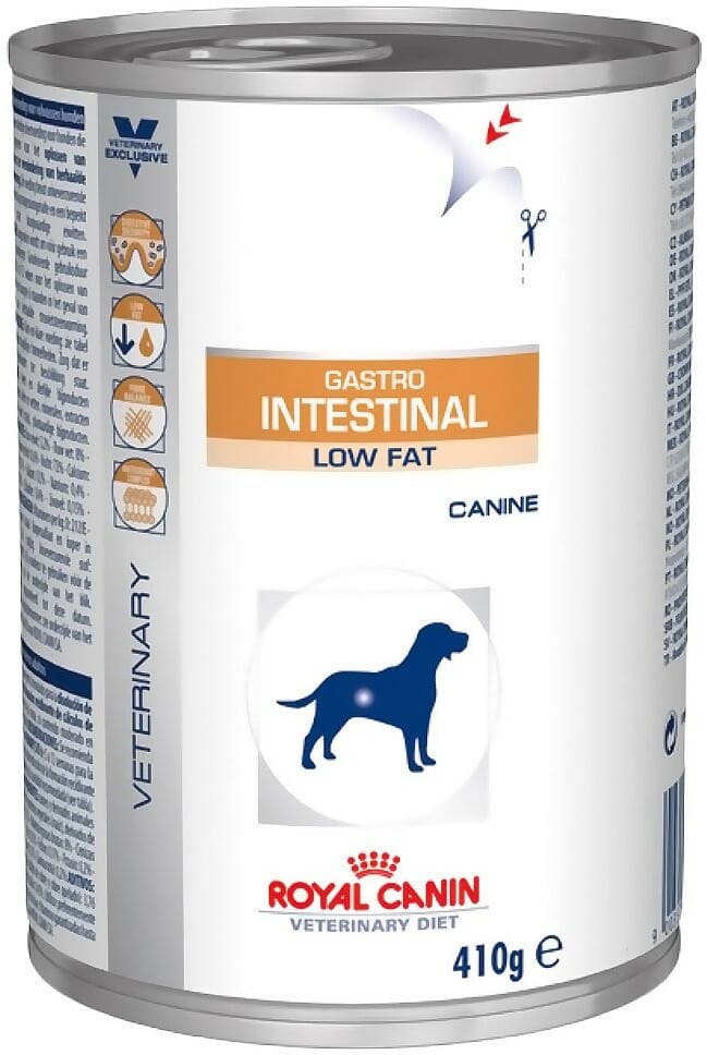 Royal Canin Veterinary Diet Gastro Intestinal Low Fat w puszkach - 24 x 410 g - 1 zdjęcie