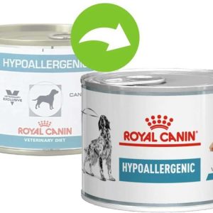 Royal Canin Veterinary Diet Hypoallergenic w Puszkach - 12 x 200g - 1 zdjęcie